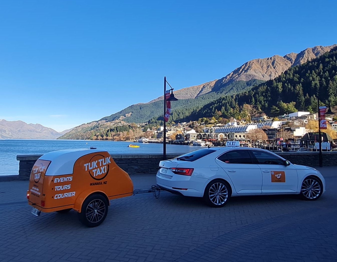 Tuk Tuk Taxis Wanaka 4wd Skoda Queenstown Lakefront